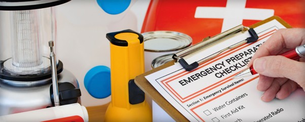 Emergeny plan checklist and equipment